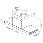 Elica 90厘米 Inside 嵌入式煙囪抽油煙機